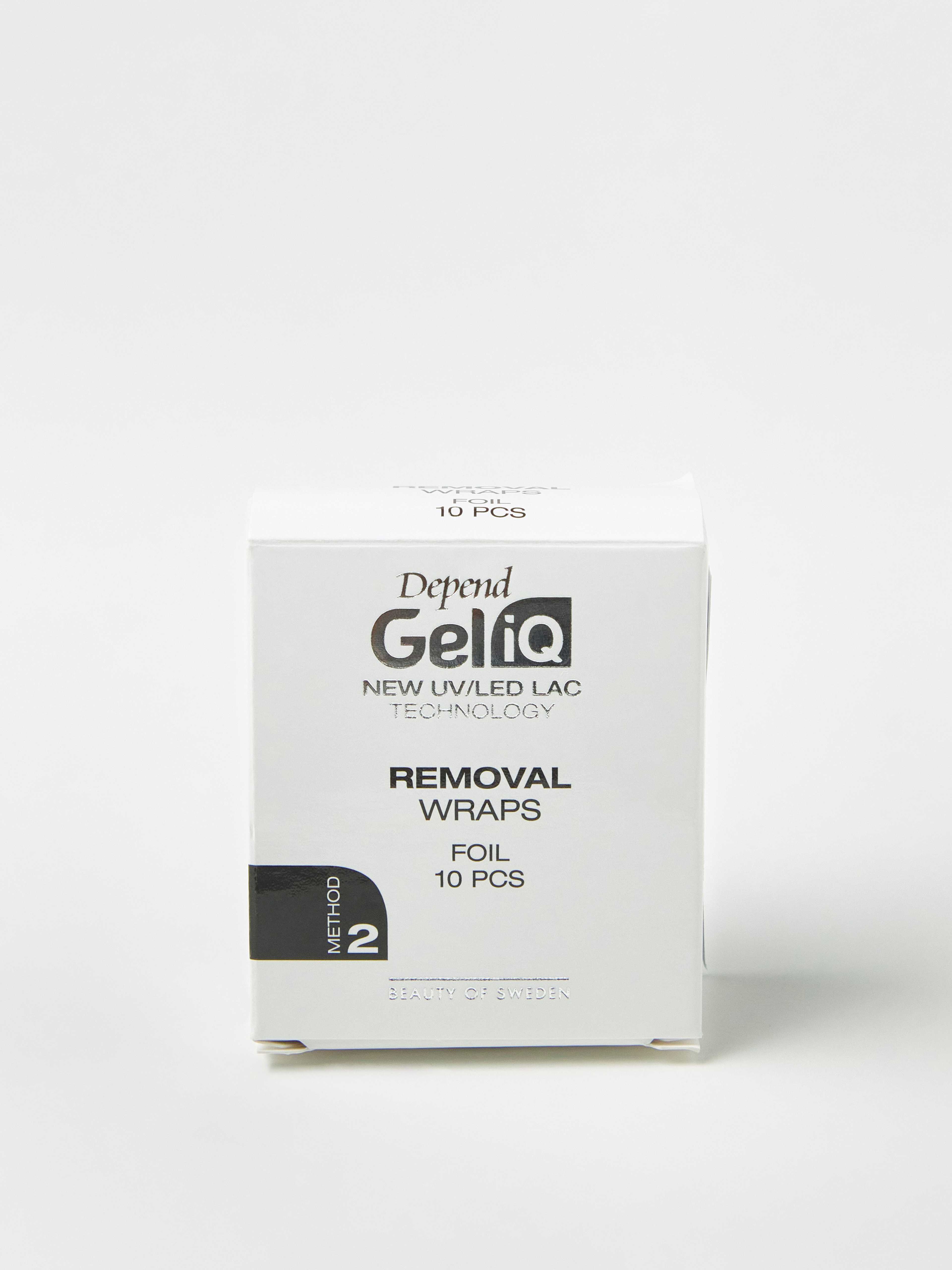 Depend Gel iQ Remover Wrap Foil