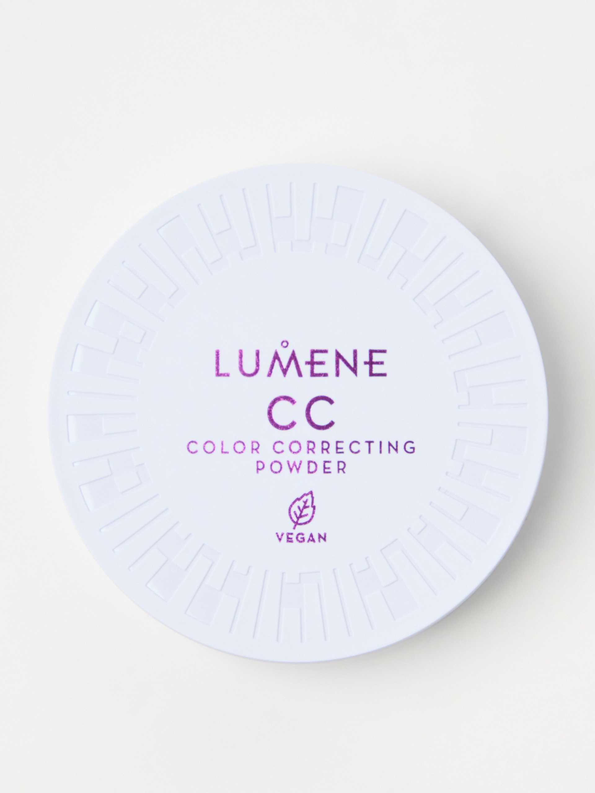 Lumene CC Color Correcting Powder #1 10 g puder, rouge & highlighter dam – bild 3