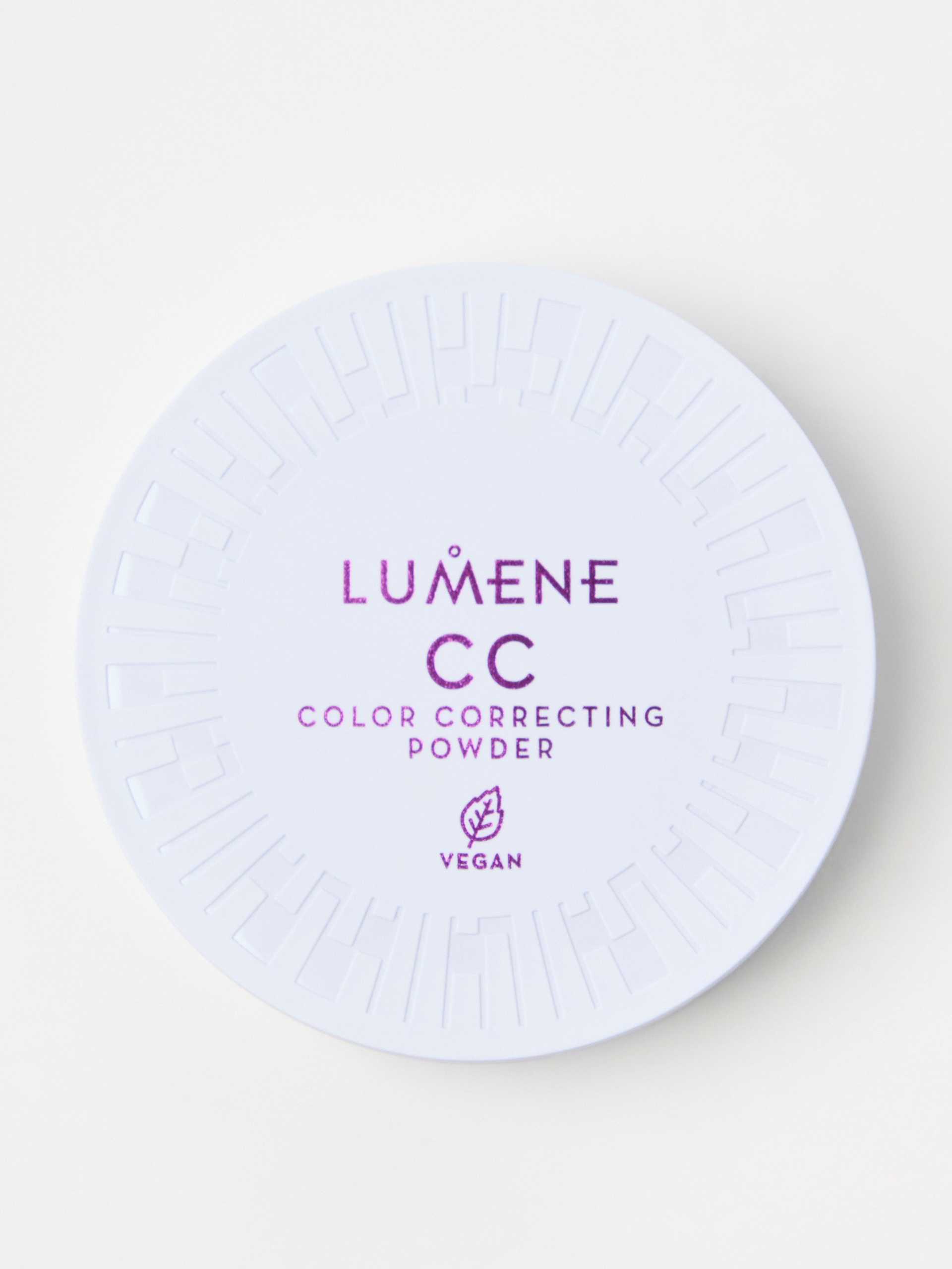 Lumene CC Color Correcting Powder #1 10 g puder, rouge & highlighter dam – bild 4