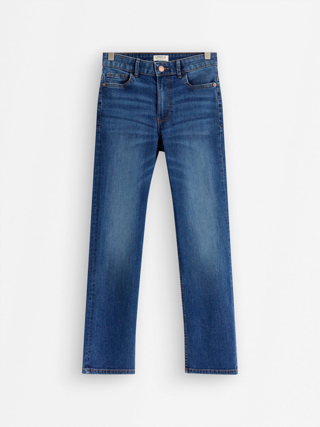FLARE Karen cropped jeans med medelhög midja