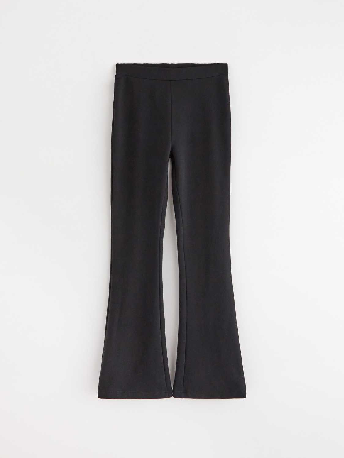 Utsvängda leggings med borstad insida