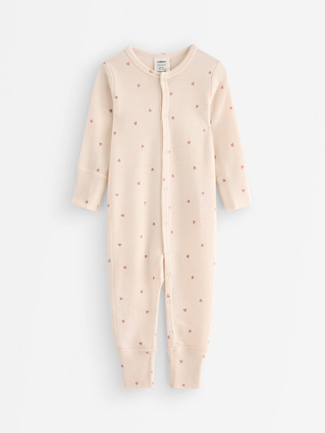 Onesie i merinoull