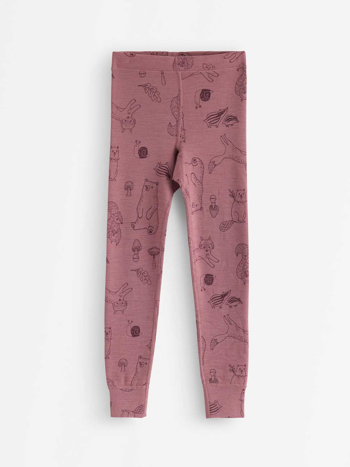 Leggings i merinoull