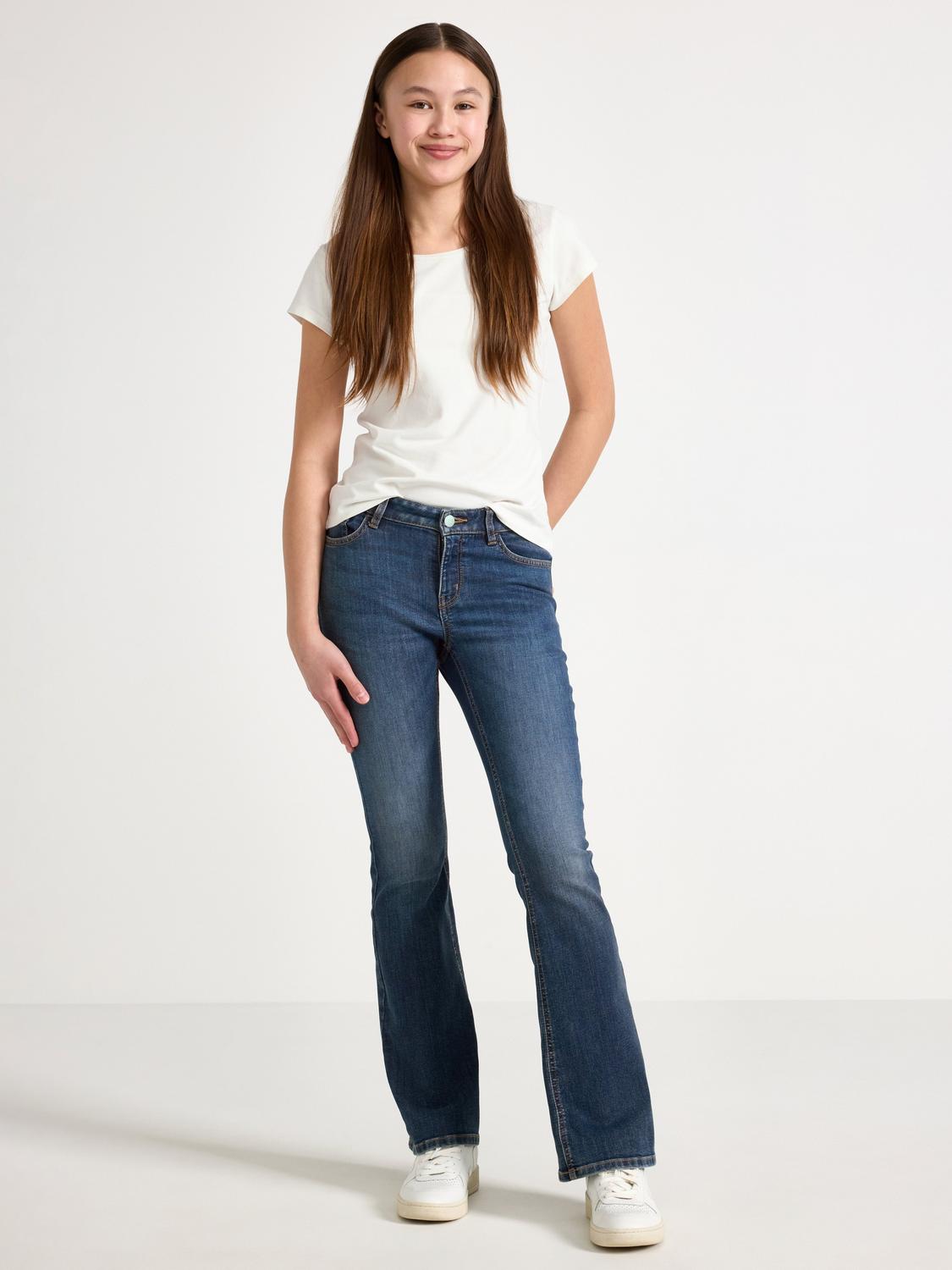 FREJA Regular flare jeans