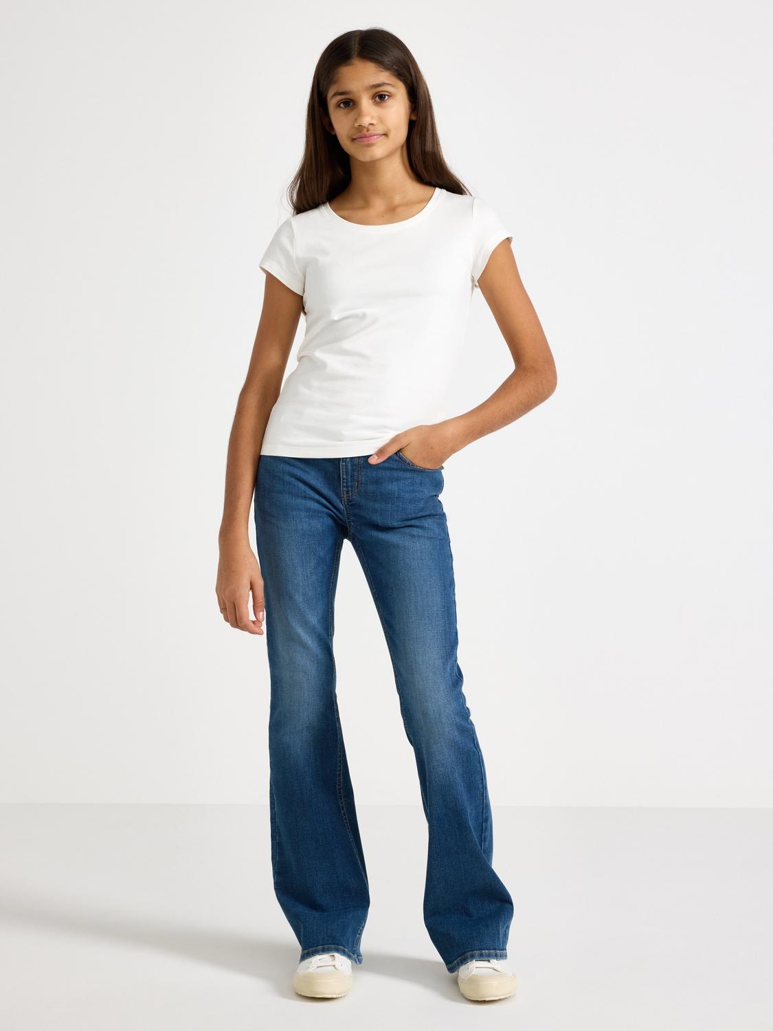 FREJA Regular flare jeans