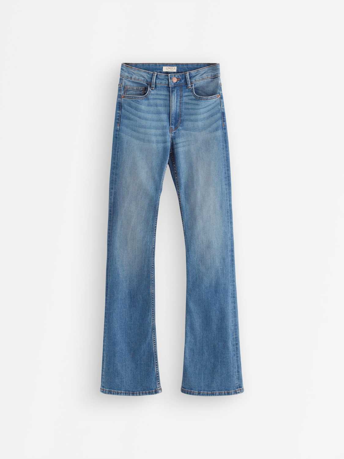 FLARE Karen stretch jeans med medelhög midja