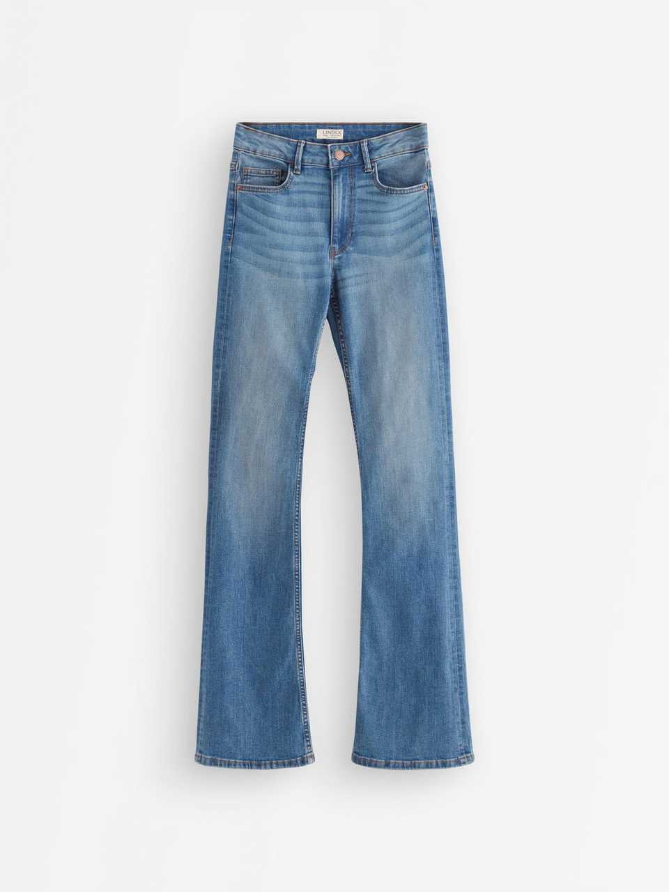 FLARE Karen stretch jeans med medelhög midja