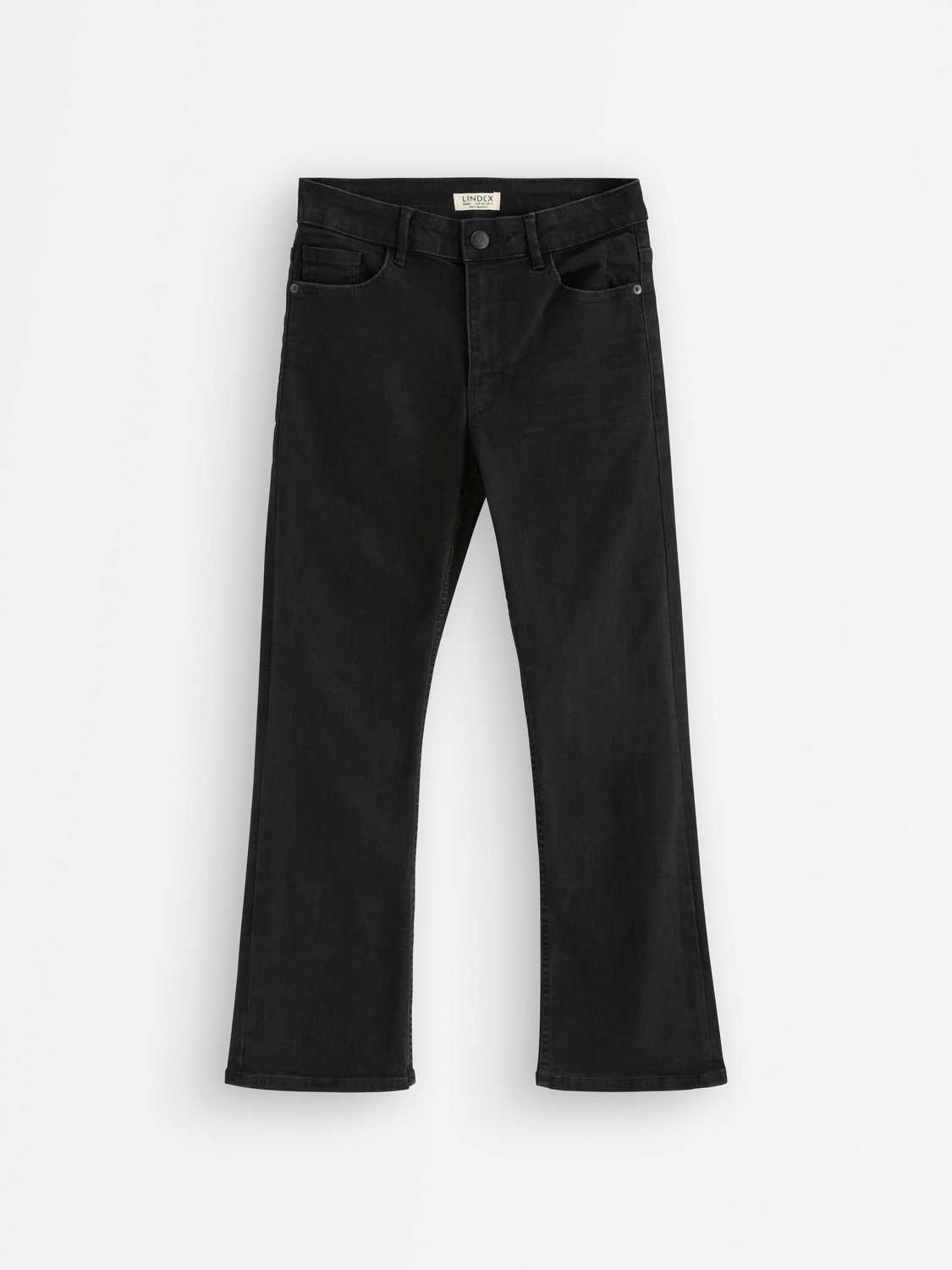 FLARE Karen cropped jeans med medelhög midja