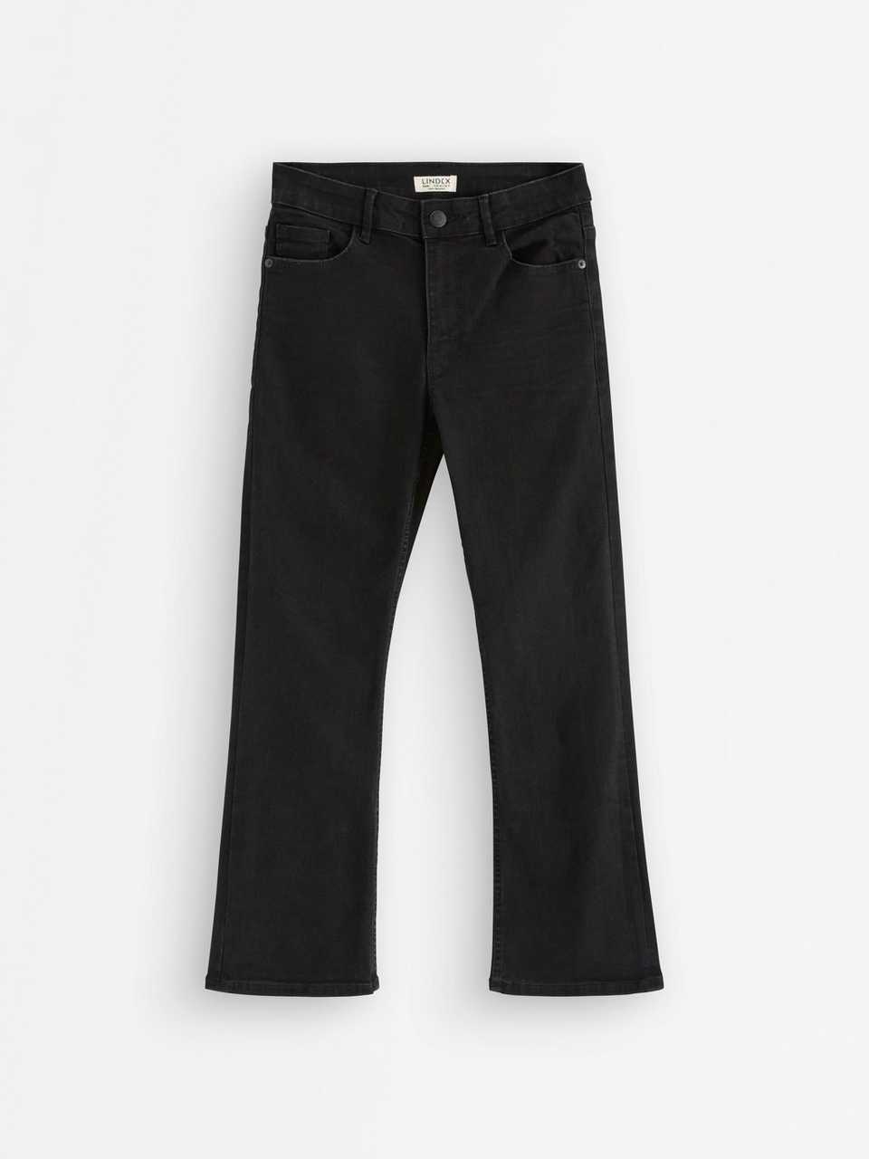 FLARE Karen cropped jeans med medelhög midja