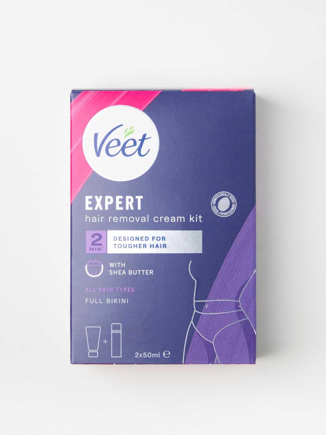 Veet Expert Hair Removal Cream Kit Full Bikini