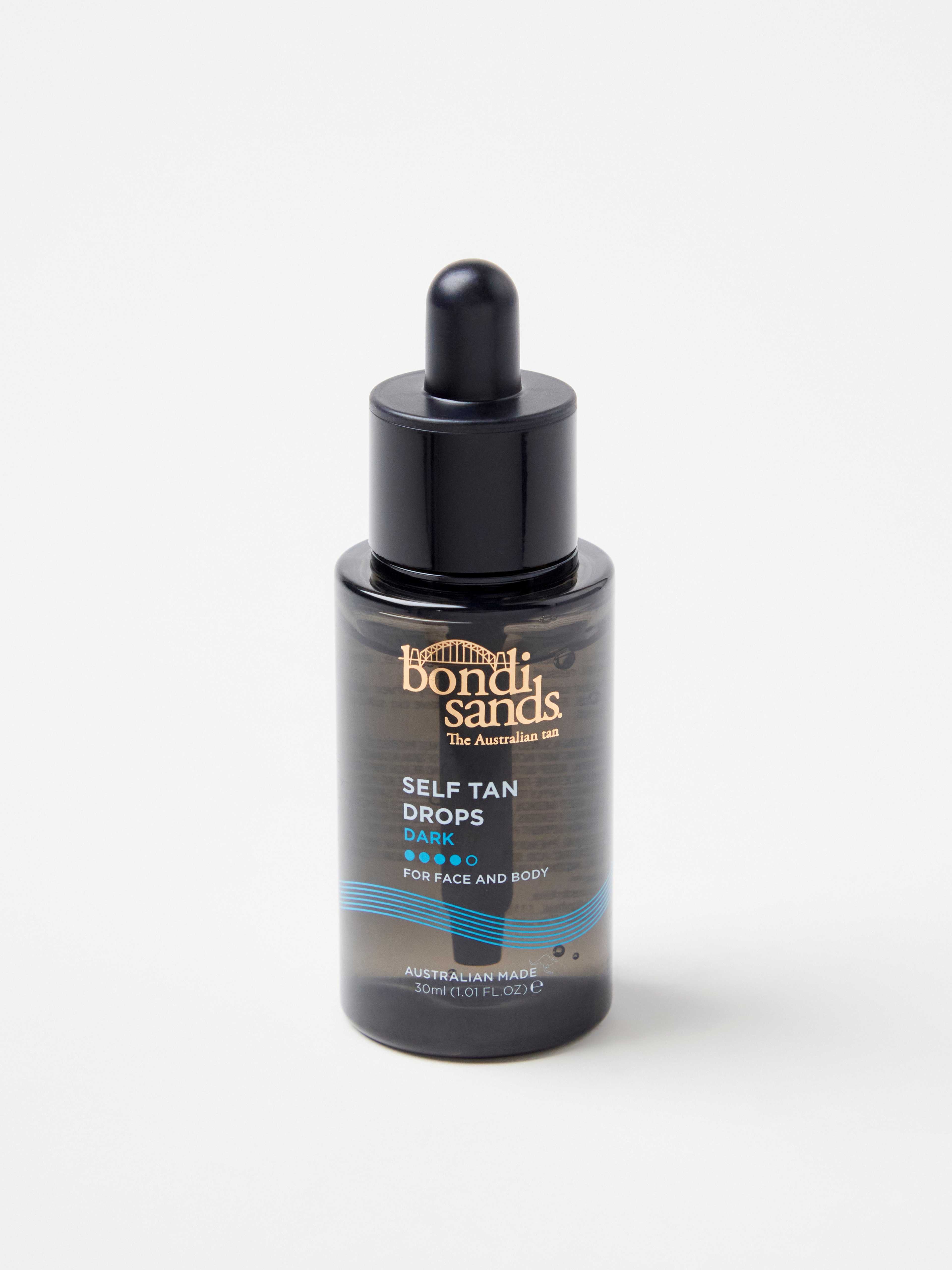 Bondi Sands Self-tan drops face and body Dark