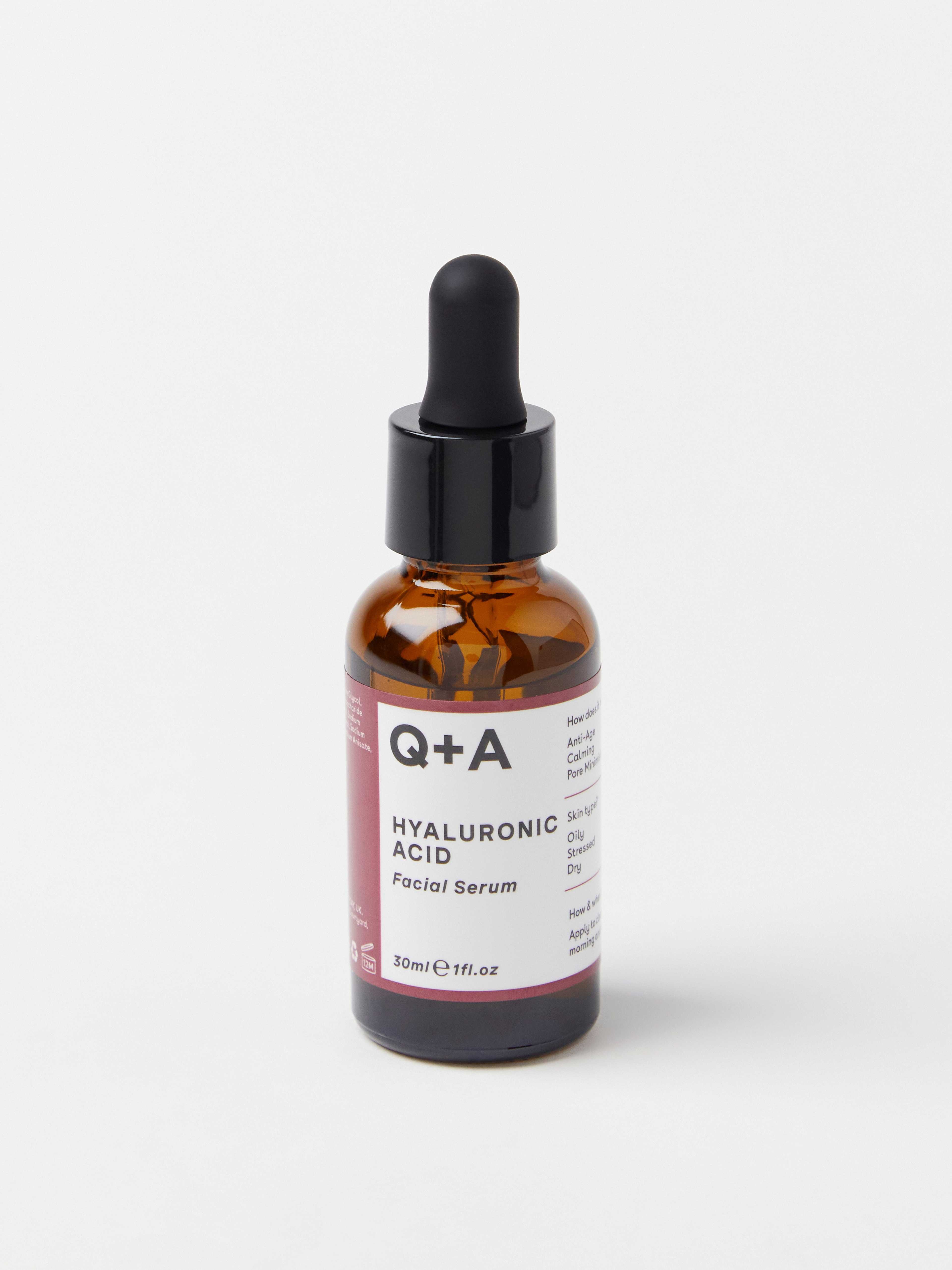 Q+A Hyaluronic Acid Facial Serum
