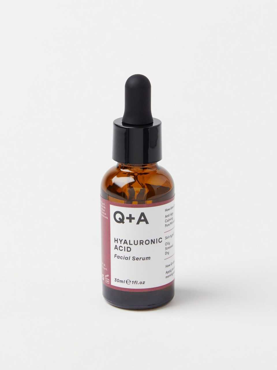 Q+A Hyaluronic Acid Facial Serum