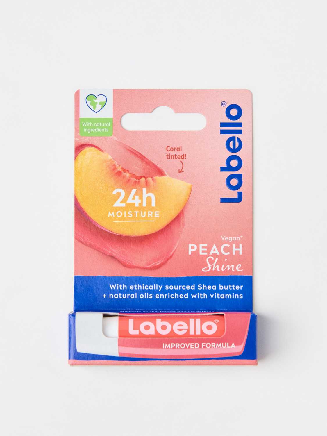 Labello Peach Shine Lip Balm