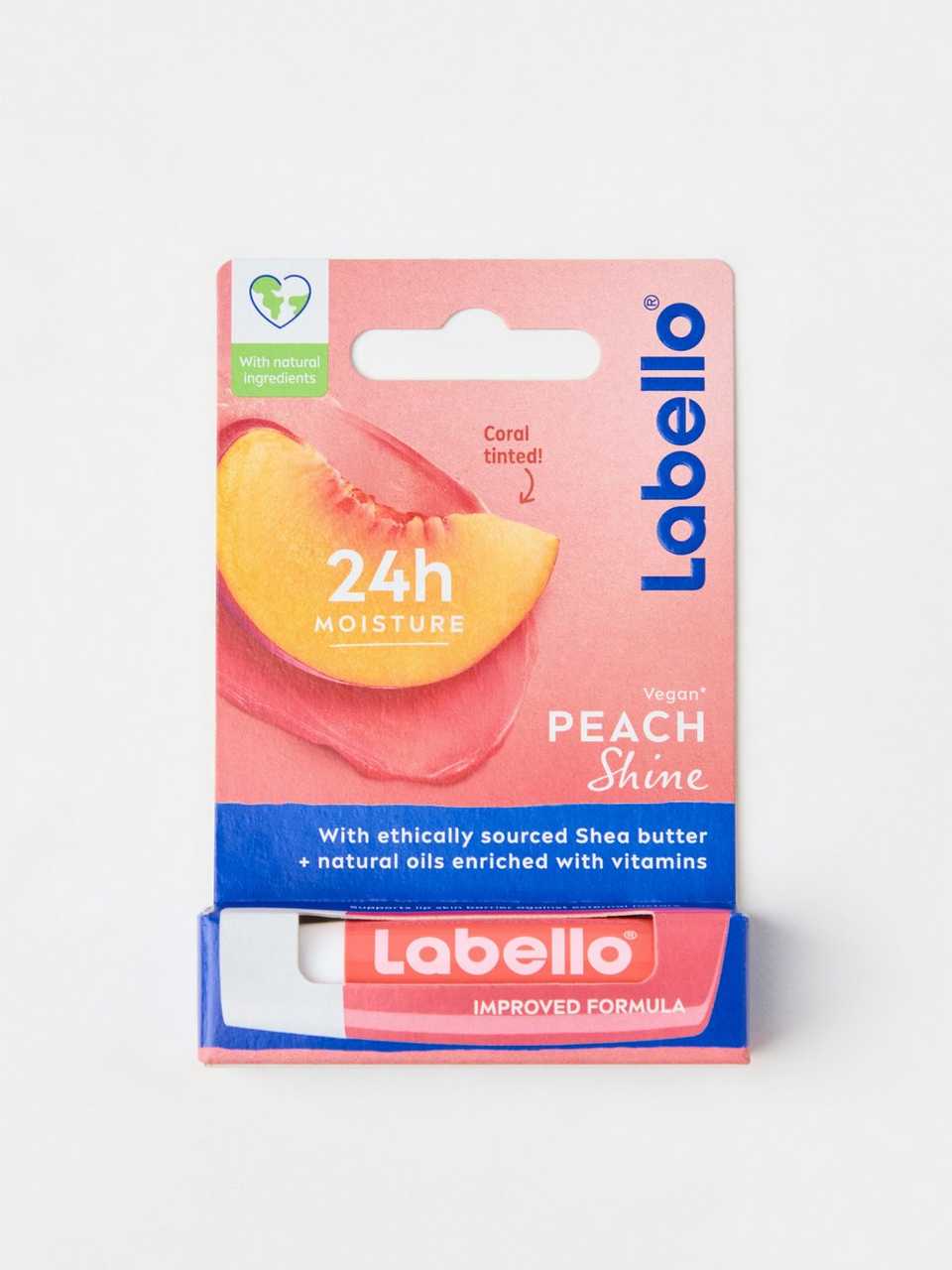 Labello Peach Shine Lip Balm