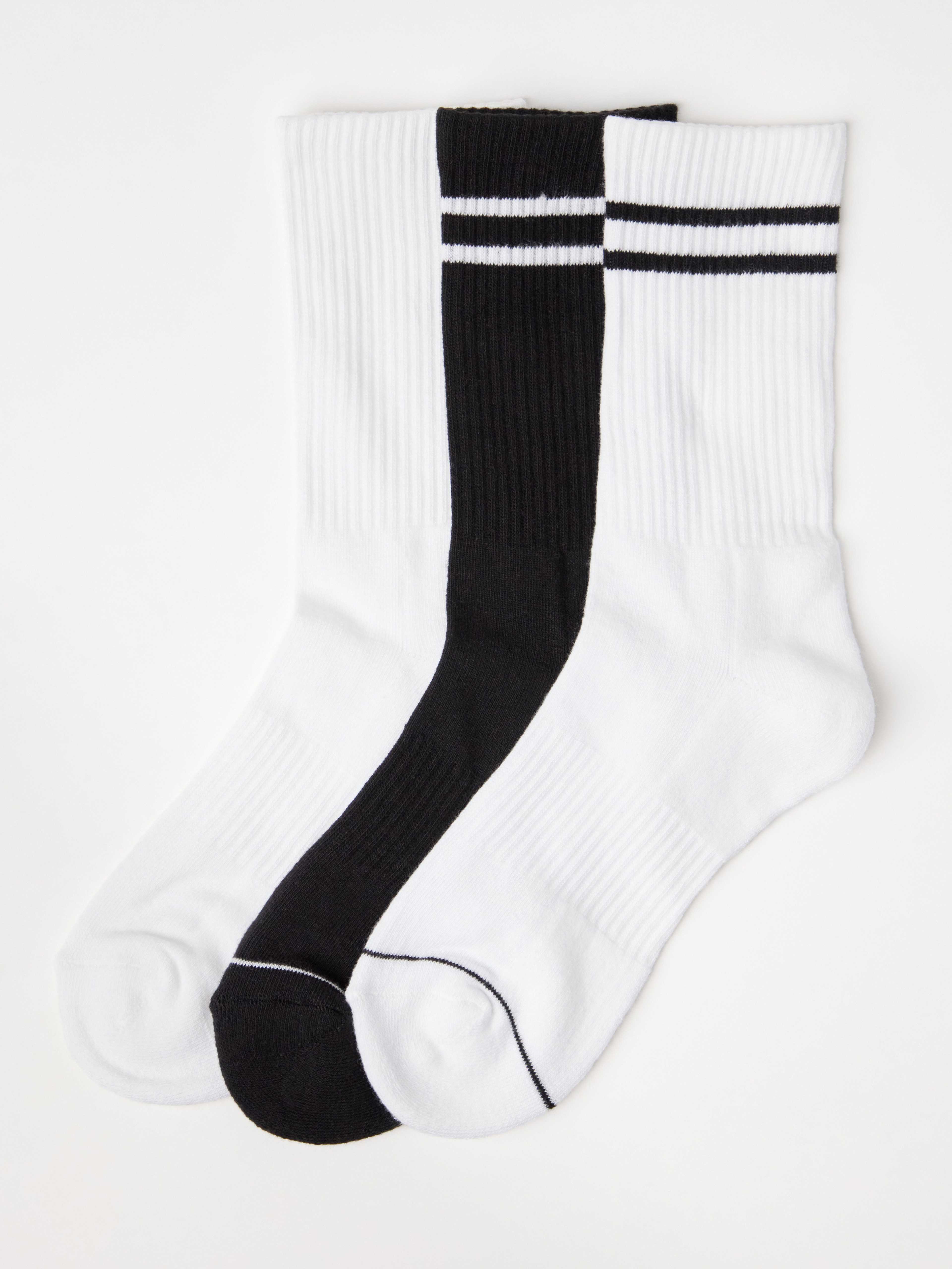 3-pack sportiga strumpor