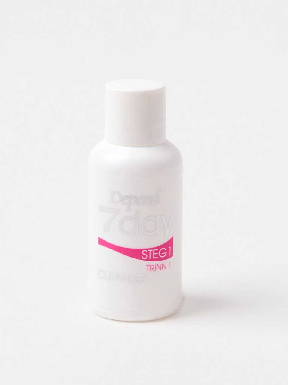 Depend 7day Cleanser step 1