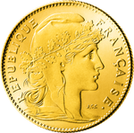 Die letzte 10-Francs-Goldm&uuml;nze der 3. Franz&ouml;sischen Republik