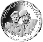Die Silber-Jubil&auml;umspr&auml;gung&nbsp; &bdquo;60 Jahre Terence Hill & Bud Spencer&ldquo;