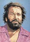Ein Portrait von Bud Spencer