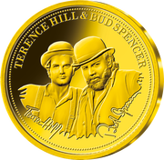 Die Gold-Jubil&auml;umspr&auml;gung&nbsp; &bdquo;60 Jahre Terence Hill & Bud Spencer&ldquo;