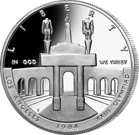 Motiv: &bdquo;Coliseum Olympiade Gateway&ldquo; des Los Angeles Memorial Coliseums