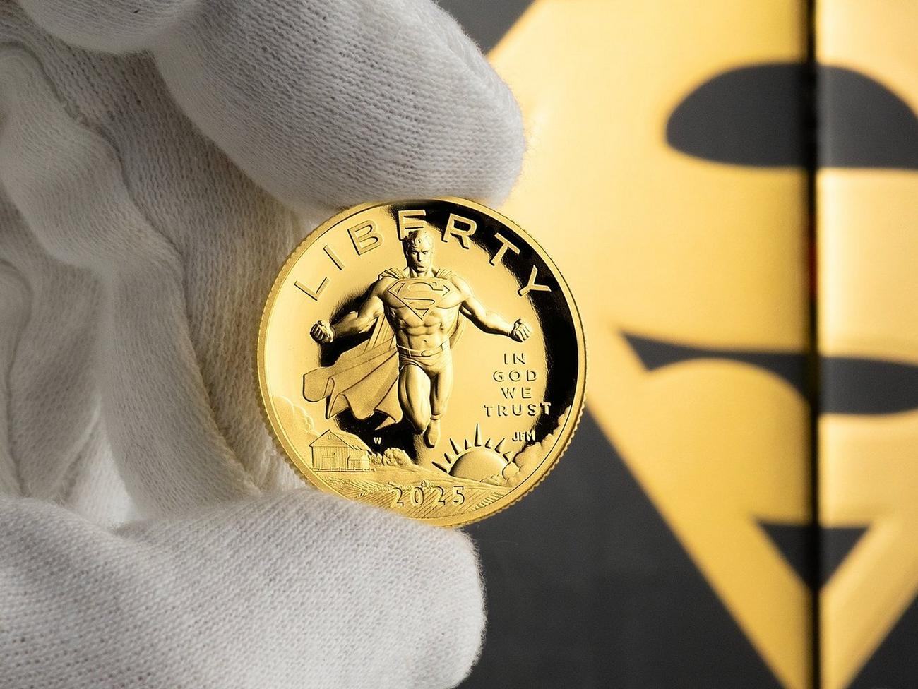 1/2-Unze-Goldmünze-Superman™