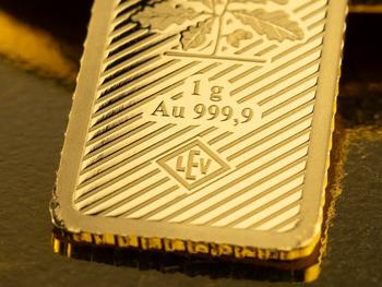 Bundesbarren 2026 aus reinstem Gold (999,9/1000)