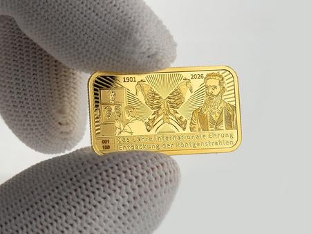 So k&ouml;nnte der Goldbarren schon bald in Ihrer Hand liegen