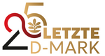 25 Jahre "Letzte D-Mark" Logo