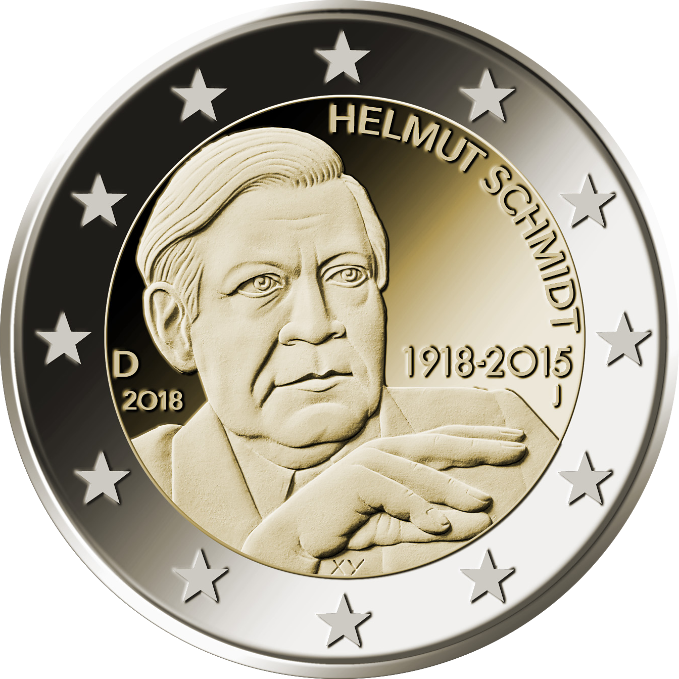 Helmut Schmidt Münze