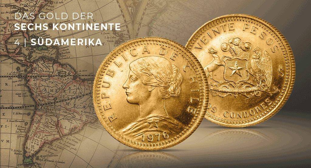 Die letzte 20-Pesos-Goldmünze Chiles