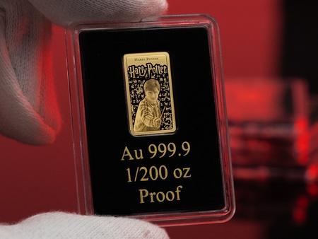 Filigraner Harry Potter Goldbarren 