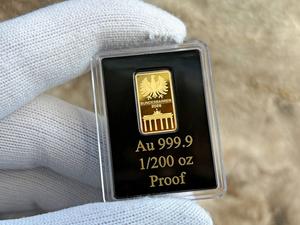Bundesbarren 1/200 Unze