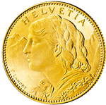 Die letzte 10-Franken-Goldm&uuml;nze der Schweiz