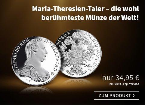 Österreich Offizielle Neuprägung Maria-Theresien-Taler von 1780