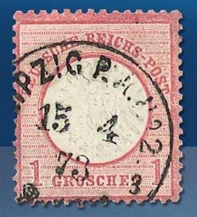 Fast 150 Jahre alte Original-Briefmarke