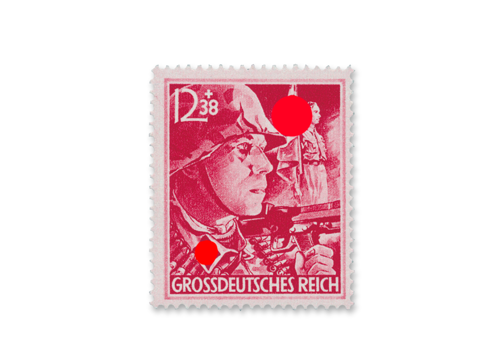 »Die 100 letzten Briefmarken des Dritten Reiches« Exklusive