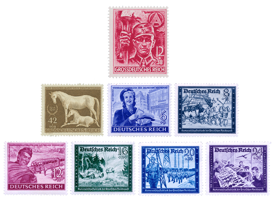 »Die 100 letzten Briefmarken des Dritten Reiches« Exklusive