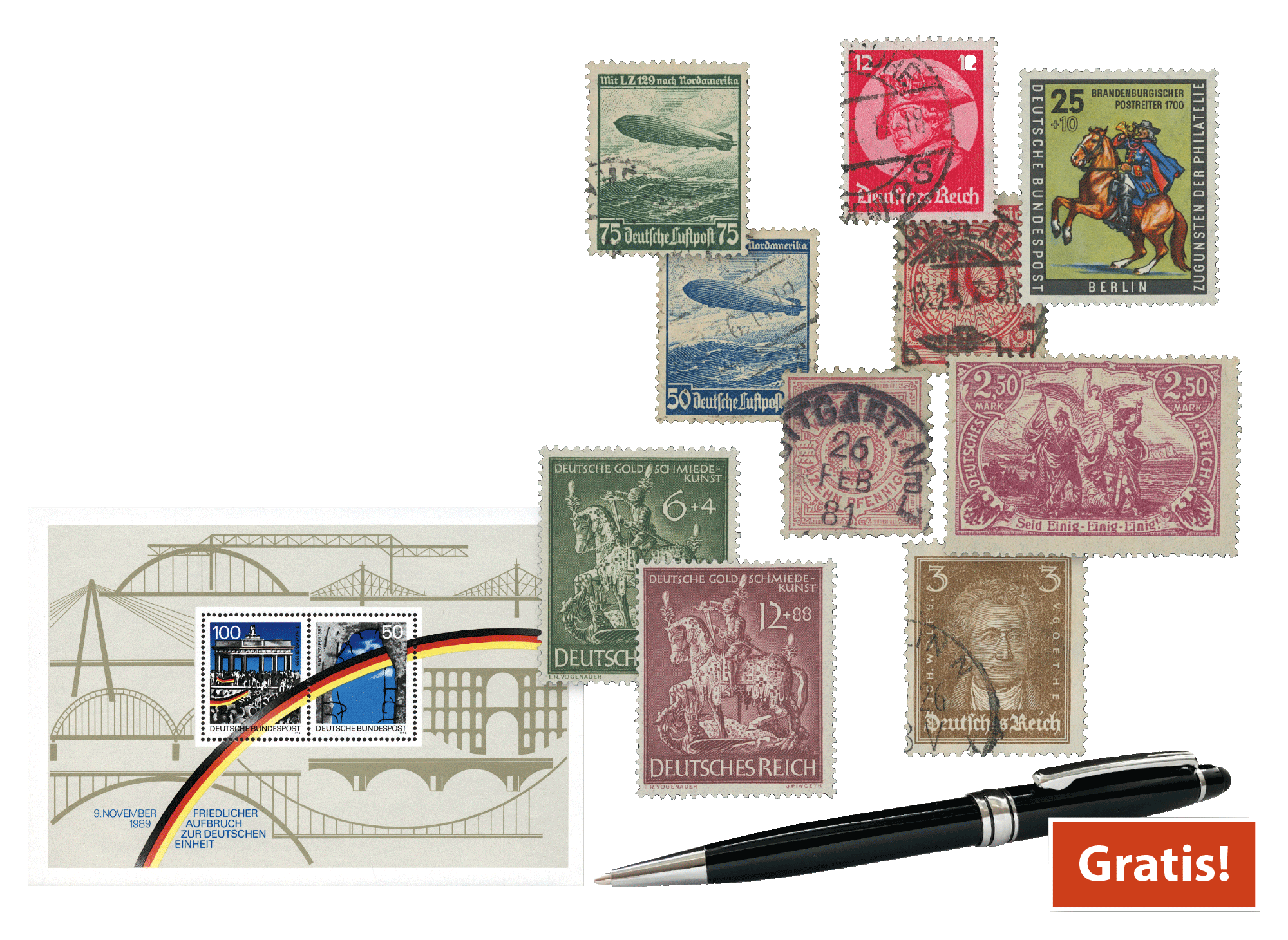 Dritte Lieferung Geschichte der Briefmarke