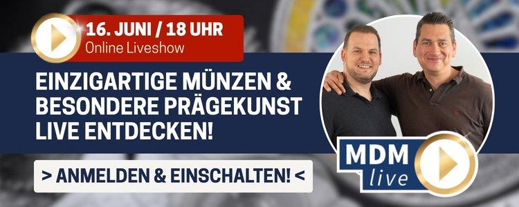 Erleben Sie MDM Live am 16. Juni 2026