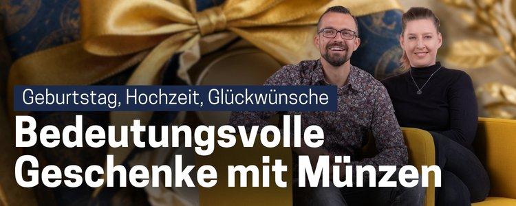 Coverbild Bedeutungsvolle Geschenke mit Münzen - Christoph Seifarth und Katharina Budai