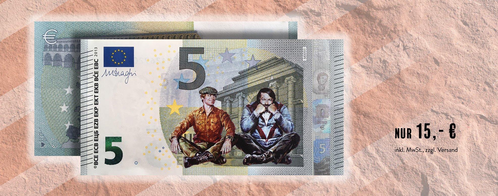 MDM - 5-Euro-Schein Terence Hill & Bud Spencer