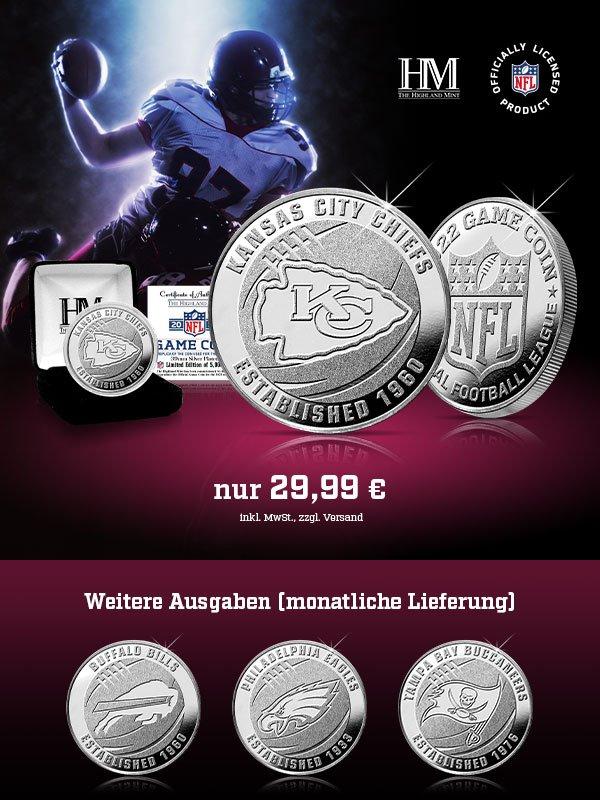 MDM - Offizielle Silber-Kollektion Game Coin der Play Off Teams