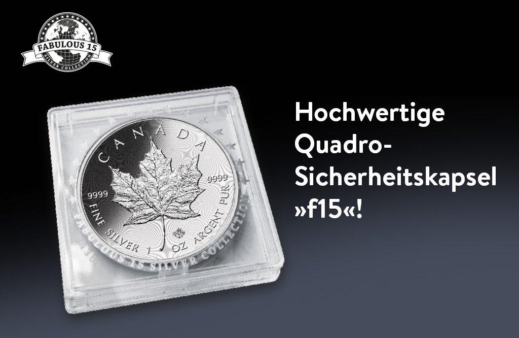 Hochwertige Quadro-Sicherheitskapsel mit f15 Signatur