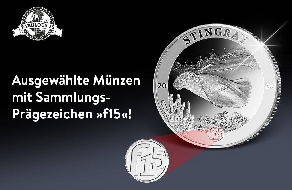 Detailansicht des Sammlungsprägezeichen f15