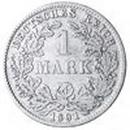 1 Mark Deutsches Reich Wertseite