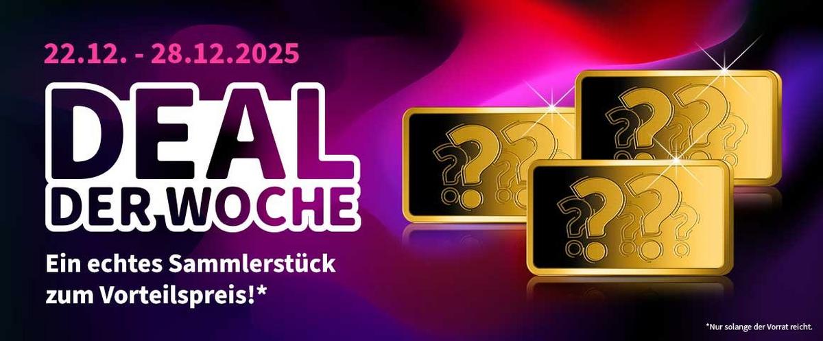 Gold‑Überraschungsset „Deutsche Wahrzeichen“ im Deal der Woche entdecken – zum Vorteilspreis sichern