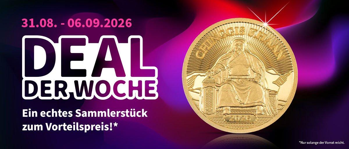 Deal der Woche - Ein echtes Sammlerstück zum Vorteilspreis - Dschingis Khan