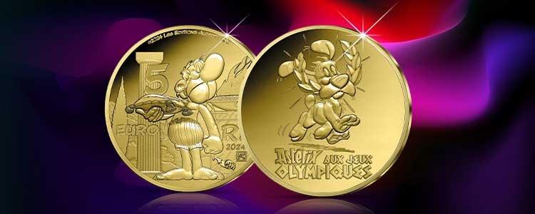 Deal der Woche 02.03.–08.03.2026: Asterix „Aux Jeux Olympiques“ Goldmünze zum Vorteilspreis